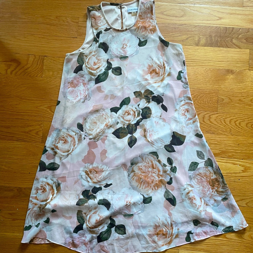 Calvin Klein Mini floral dress